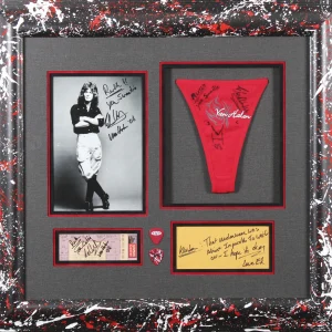Eddie Van Halen Van Halen Authentic Signed Framed Display BAS #AE13257
