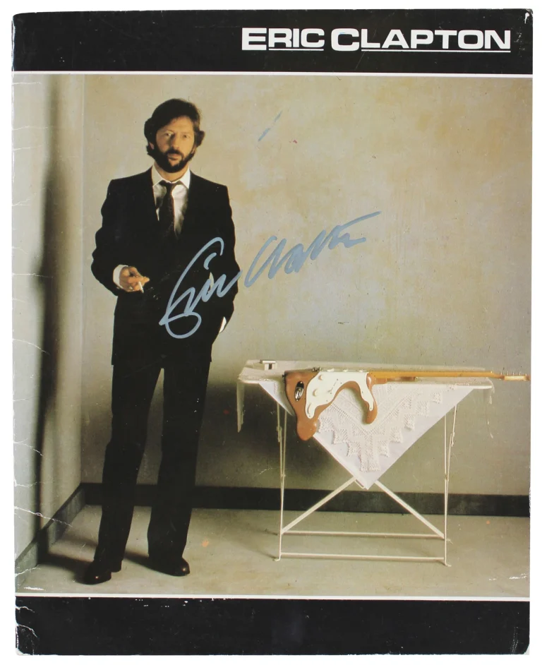 Eric Clapton Signed - Memorabilia, Album, Collectables