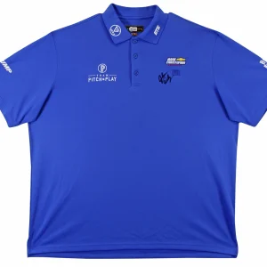 John Daly Authentic Signed Match Worn Blue Loudmouth Polo Shirt BAS #BK84735