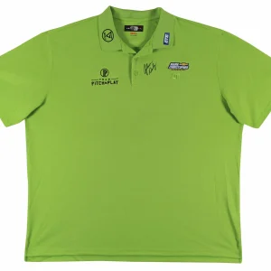 John Daly Authentic Signed Match Worn Green Loudmouth Polo Shirt BAS #BK84766