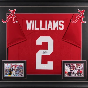 Alabama Ryan Williams Authentic Signed Maroon Pro Style Framed Jersey JSA