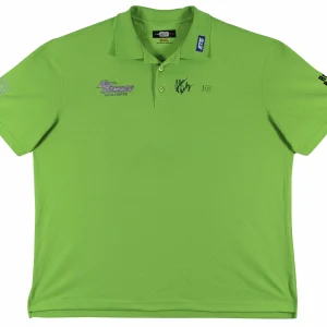 John Daly Authentic Signed Match Worn Green Loudmouth Polo Shirt BAS #BK84768