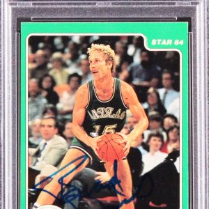 Mavericks Brad Davis Authentic Signed 1984 Star #3 Rookie Card PSA/DNA Slabbed