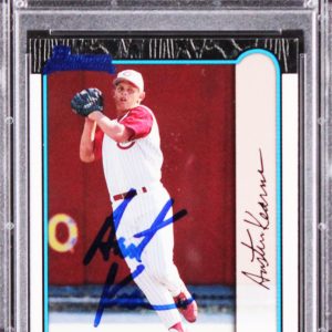 Reds Austin Kearns Authentic Signed 1999 Bowman #200 Card PSA/DNA Slabbed