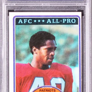 Patriots Mike Haynes Authentic Signed 1980 Topps #415 Card PSA/DNA Slabbed