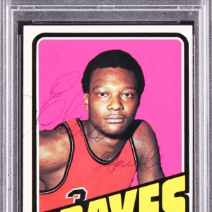 Clippers Elmore Smith Authentic Signed 1972 Topps #76 Card PSA/DNA Slabbed
