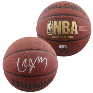 Uconn Caron Butler Authentic Signed Spalding I/O Basketball BAS #BR84338