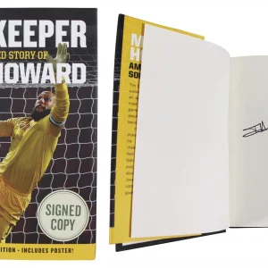 Tim Howard Signed The Keeper The Unguarded Story of Tim Howard Book BAS #BR84270