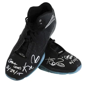 Timberwolves Kevin Garnett "Game Used 12/28/15" Signed Anta KG6 Shoes BAS Wit