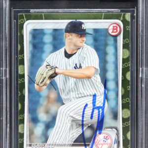 Royals Clarke Schmidt Signed 2020 Bowman PC #BP53 Card Auto 10! BAS Slabbed