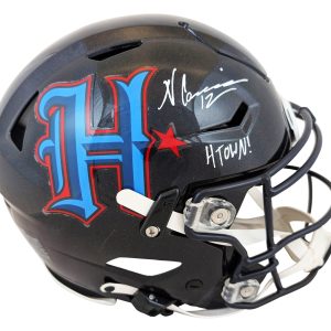 Texans Nico Collins "H-Town" Signed 2024 On-Field Alt Speed Flex F/S Helmet BAS