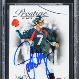 Broncos John Elway Authentic Signed 2023 Prestige #92 Card BAS Slabbed