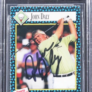 John Daly Authentic Signed 1992 SI For Kids II #52 Card Auto 10! BAS Slabbed