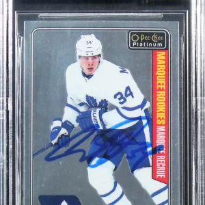 Auston Matthews Signed 2016 O-Pee-Chee Platinum #151 RC Card Auto 10! BAS Slab