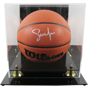 Suns Steve Nash Authentic Signed Wilson Basketball Autographed w/ Case BAS Wit