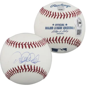 Yankees Derek Jeter Authentic Signed Manfred Oml Baseball BAS #AE09661