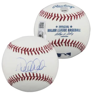 Yankees Derek Jeter Authentic Signed Manfred Oml Baseball BAS #AE09662