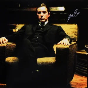 Al Pacino The Godfather Authentic Signed 16x20 Horizontal Sitting Photo BAS