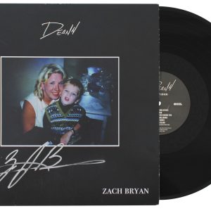 Zach Bryan Authentic Signed DeAnn Album Cover W/ Vinyl Autographed BAS #AE13230