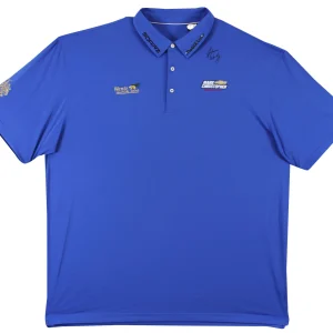 John Daly Authentic Signed Match Worn Blue Polo Shirt BAS #BK84739