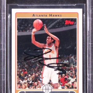 Hawks Josh Childress Authentic Signed 2006 Topps #105 Card Autographed BAS Slab