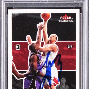 Bulls Tyson Chandler Authentic Signed 2003 Fleer #14 Card PSA/DNA Slabbed