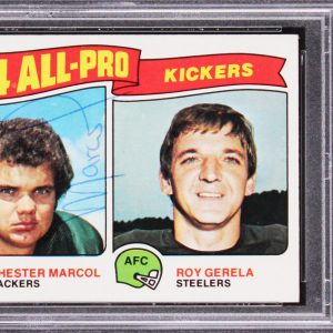 Packers Chester Marcol Authentic Signed 1975 Topps #212 Card PSA/DNA Slabbed