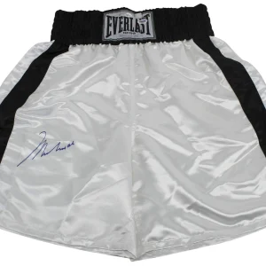 Muhammad Ali Authentic Signed White Everlast Boxing Trunks PSA/DNA #T08067