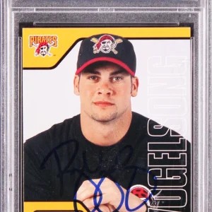 Pirates Ryan Vogelsong Signed 2002 Upper Deck 40 Man #938 Rookie Card PSA Slab