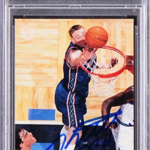 Nets Keith Van Horn Authentic Signed 1998 Stadium Club #21 Card PSA/DNA Slabbed