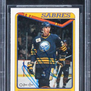 Sabres Dave Andreychuk Authentic Signed 1990 Topps #169 Card BAS Slabbed