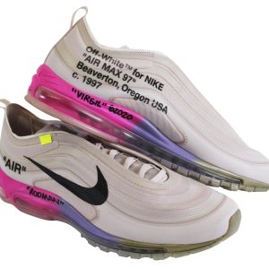 Virgil Abloh Signed 2018 Nike Air Max 97 Elemental Rose Serena Queen Shoes BAS