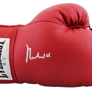Muhammad Ali Authentic Signed Red Everlast Boxing Glove Autographed BAS #AE13635