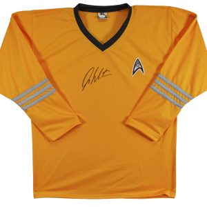 William Shatner Star Trek Authentic Signed Uniform Shirt JSA #AU66668