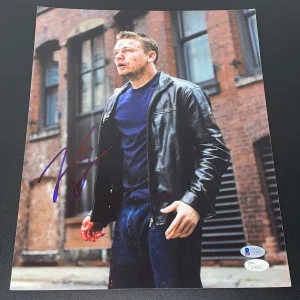 Leonardo DiCaprio Signed Autograph 11x14 Photo The Departed Beckett BAS JSA COA