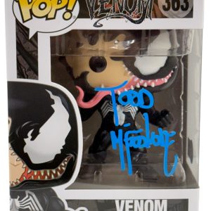 Todd McFarlane Signed  Venom Funko Authentic Autograph Beckett
