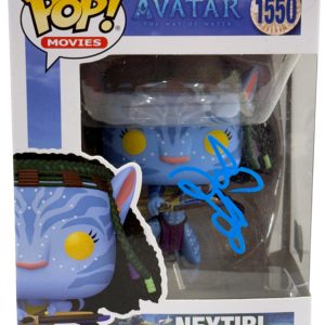 Zoe Saldana Signed Neytiri Funko 1550 Avatar Authentic Autograph Beckett