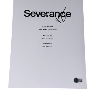 Ben Stiller Signed Autograph Severance "Pilot" TV Full Episode Script Beckett NY