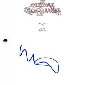 Walton Goggins Signed The Righteous Gemstones Pilot Script Autograph Beckett
