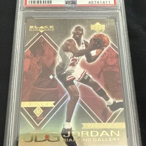 1999 UD Black Diamond Gallery Michael Jordan MJ PSA 9 #DG1 Card
