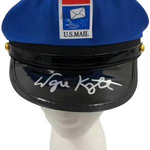 Wayne Knight Signed Mailman Prop Replica Hat Seinfeld Autograph Beckett Witness
