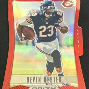 2012 1st Year Prizm Football #34 Devin Hester - Red Prizm Die Cut Bears HOF SSP