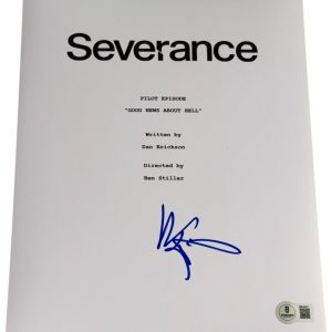 Ben Stiller Signed Autograph Severance Pilot Full Script Screenplay Beckett BAS