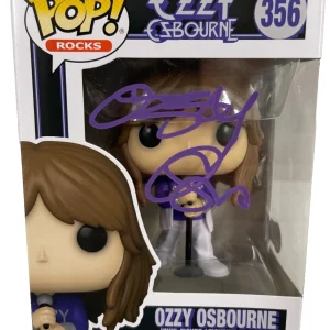 Ozzy Osbourne Signed Pop Rocks Funko 356 Black Sabbath Autograph Beckett Witness