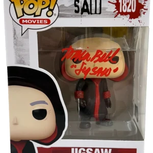 Tobin Bell Signed Jigsaw Funko Saw Authentic Autograph Beckett Witness
