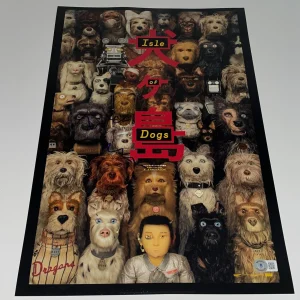 Wes Anderson Signed Autograph Isle of Dogs 12x18 Photo Poster Proof Beckett BAS