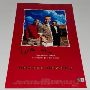 Wes Anderson Signed Autograph Bottle Rocket 12x18 Photo Poster Proof Beckett BAS