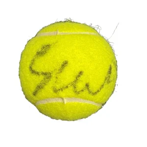 Iga Swiatek Signed Autograph Tennis Ball US Open Roland Garros Beckett BAS COA B