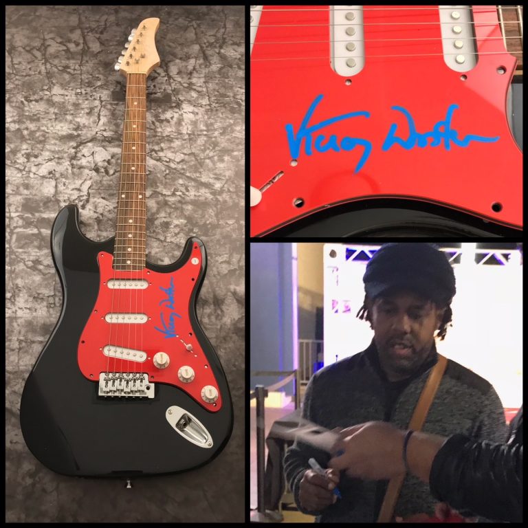 GFA Bela Fleck * VICTOR WOOTEN * Signed Autograph Electric Guitar PROOF COA