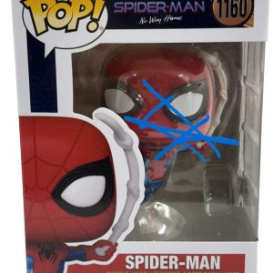 Tom Holland Signed Spider-Man Funko No Way Home Authentic Autograph Beckett LOA